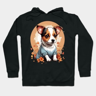 Cute Jack Russell Puppy Hoodie